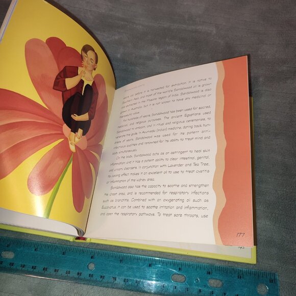 Deluxe Book Aromatherapy 101 Karen Downes Hardcover Colorful Essential Oils - Picture 12 of 12